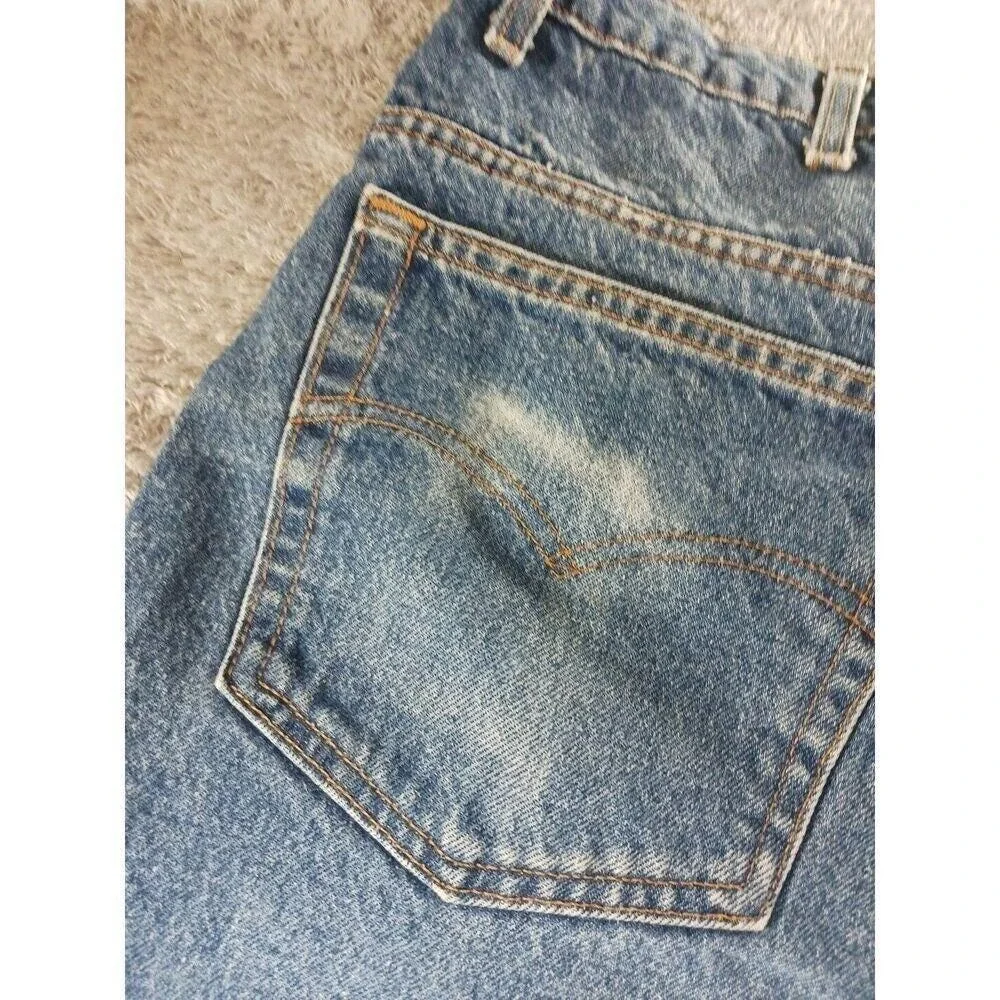 Levi's VTG‎ Straight Leg Jeans 44x32 USA Denim READ Paper Tag Heritage Normcore